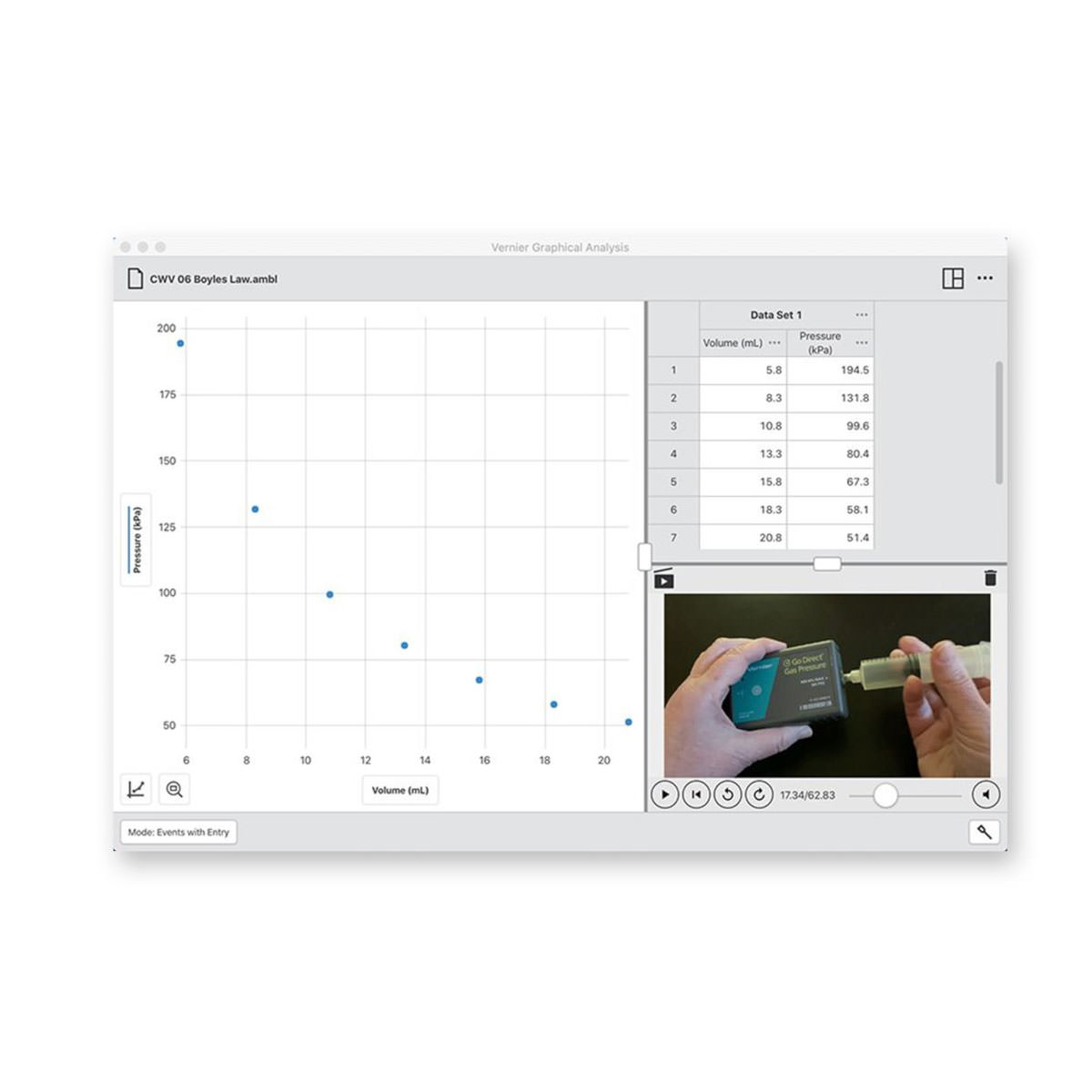 Vernier Graphical Analysis Pro 1-Jahres-Einzelplatzlizenz (GAP-1YR-1US)