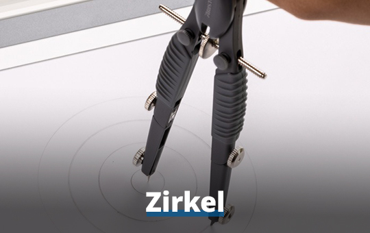 Präzise Zirkelsets mit Zubehör für Schule und Mathematik