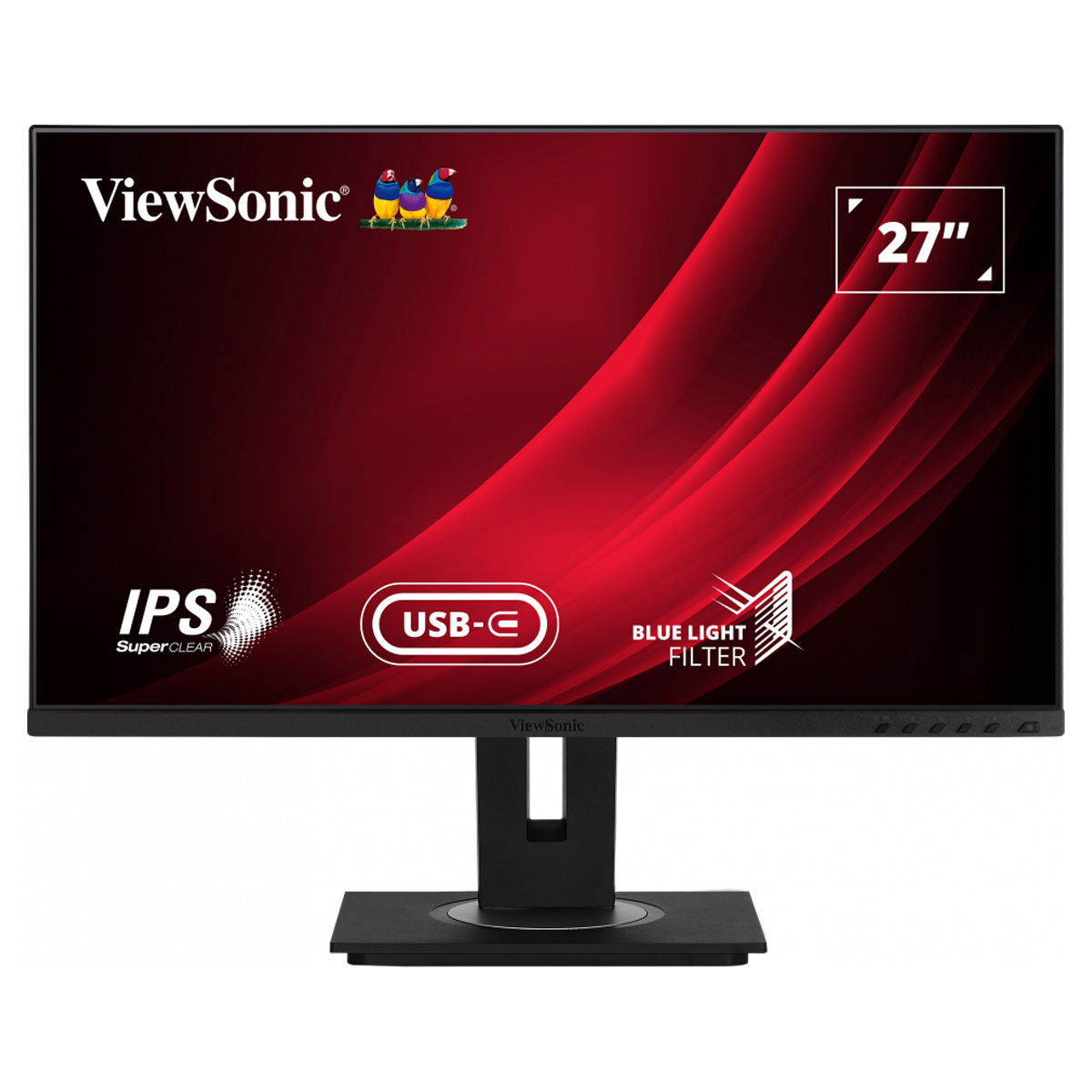 ViewSonic Ergonomic VG2755-2K 27'' (69cm) Business Monitor mit fortschrittlicher Ergonomie