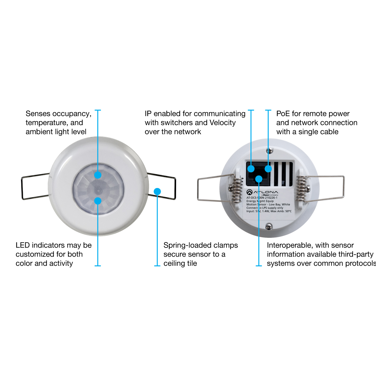Atlona AT-OCS-900N Multifunktions Sensor 