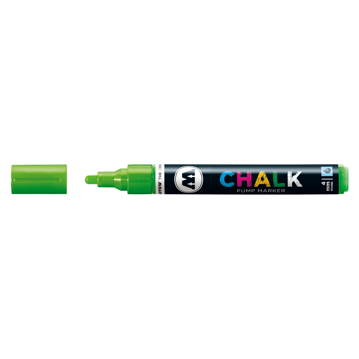 Molotow Kreidemarker CHALK 4 mm, Nr. 010, neongrün 