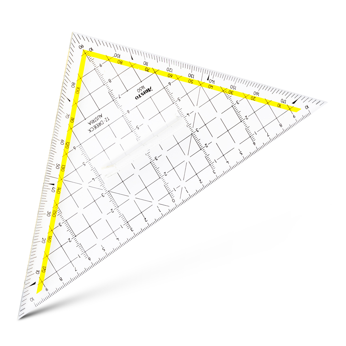 Aristo Geocover 3 in 1 Geo und TZ Dreieck white & grey 1 x AR1552 u AR1650/2 Aristo Geocover 3 in 1 Geo und TZ Dreieck white & grey 1 x AR1552 u AR1650/2