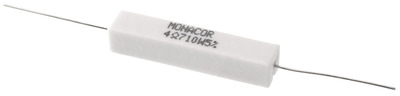 MONACOR LSR-47/10 Hochlast-Zementwiderstand, 4,7 Ω, 10 Watt