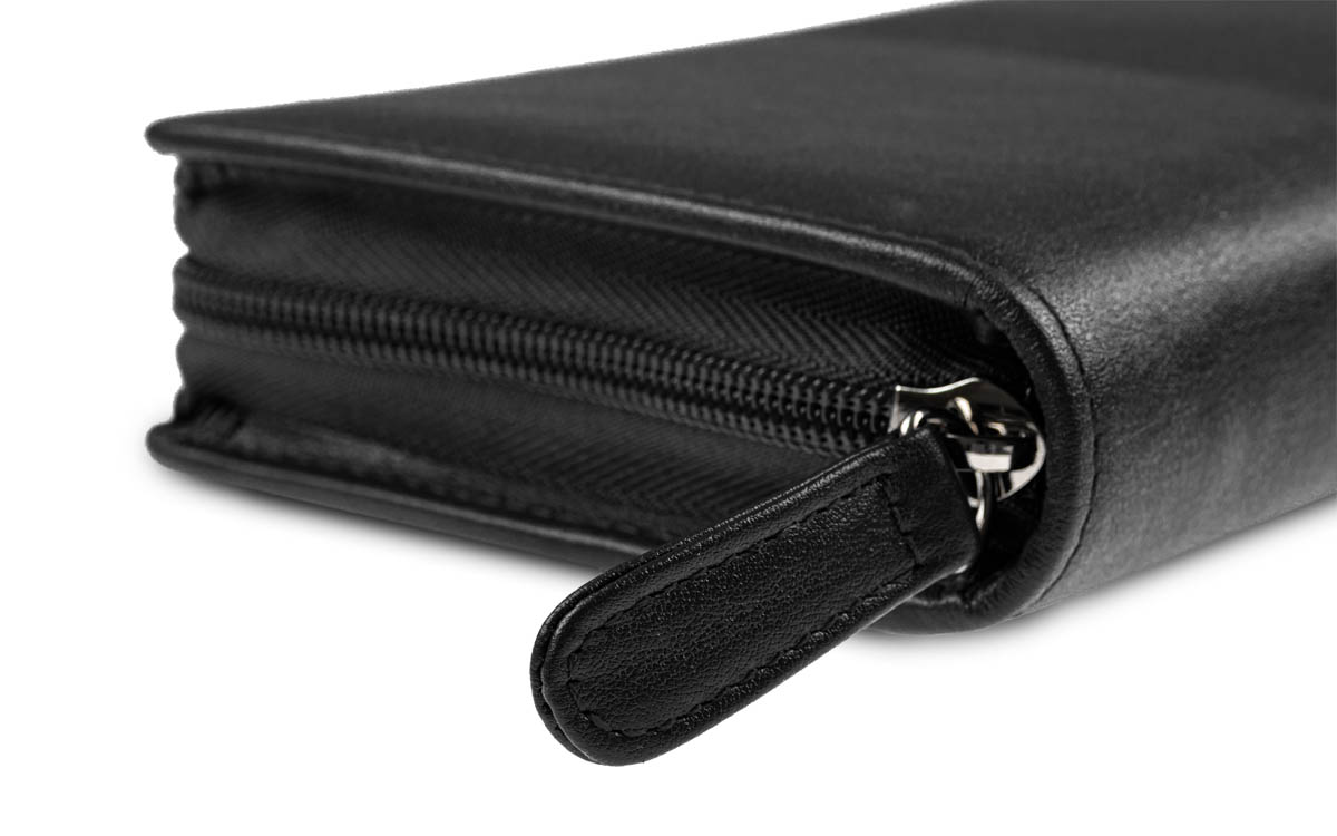 CalcCase GTR exklusive Schutztasche aus Nappaleder schwarz 