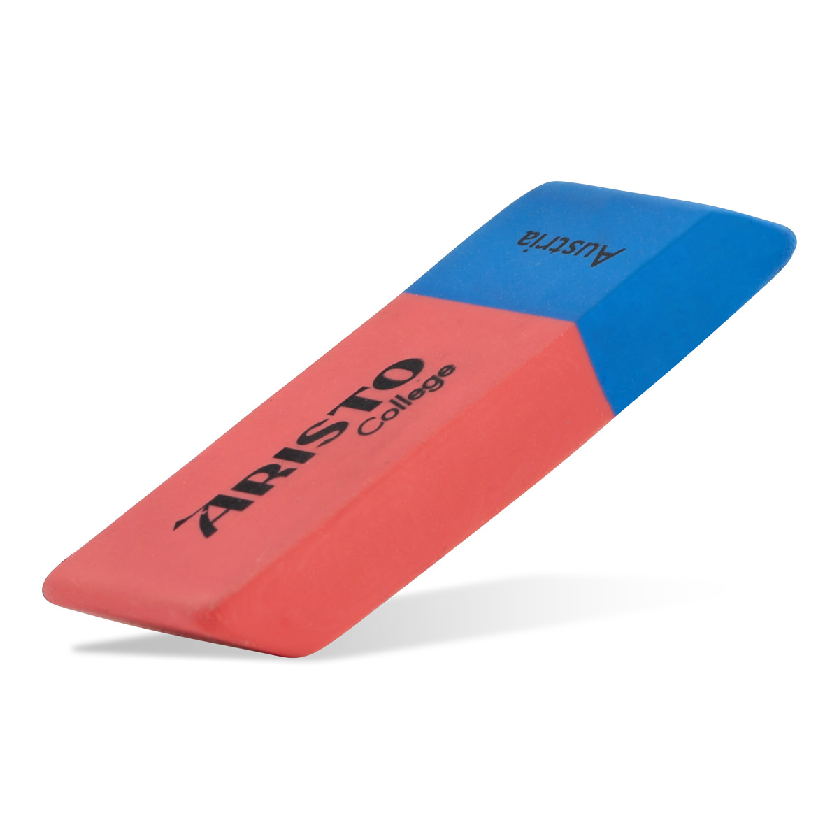 Aristo College Radierer BT 040 blau für Tinte, rot für Bleistift 