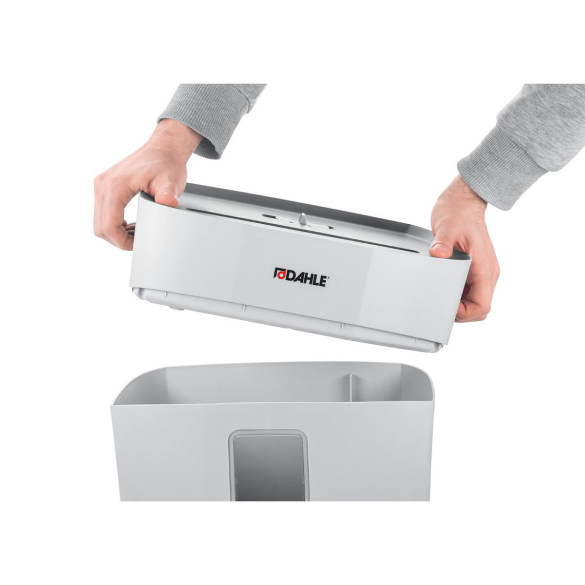 Dahle Aktenvernichter PaperSAFE 100 Schnitt 5 x 18 mm, 1-5 Blatt, 12 L 