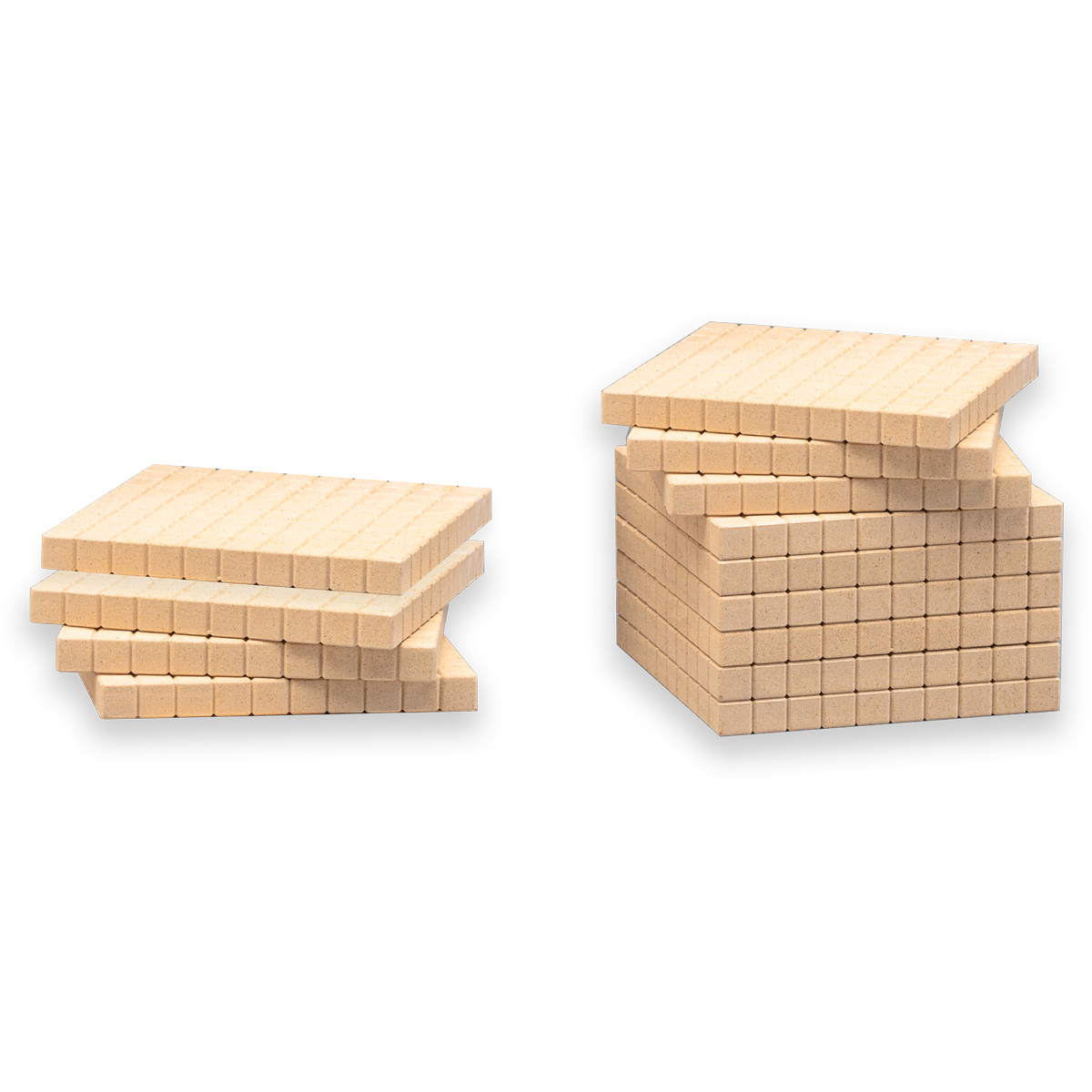 Wissner Dienes Hunderterplatten naturfarben 10 Stück 