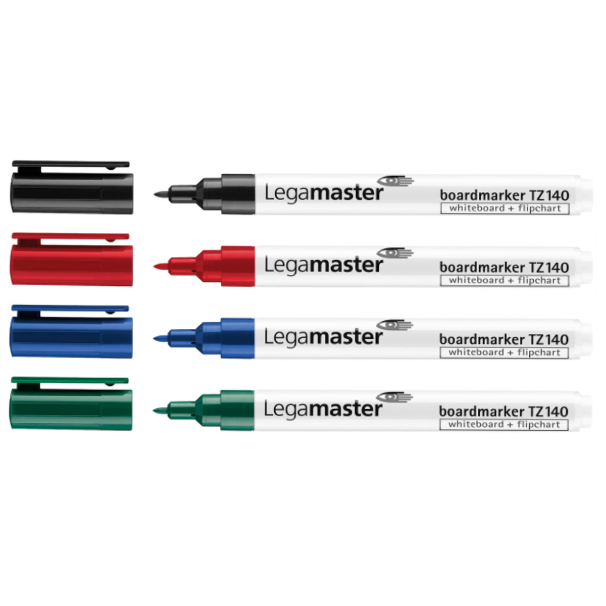 Legamaster TZ140 Boardmarker sortiert 4 Stück im Blister 