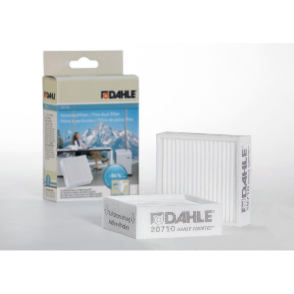 Dahle Feinstaubfilter Nachfüllpack für Aktenvernichter CleanTEC 