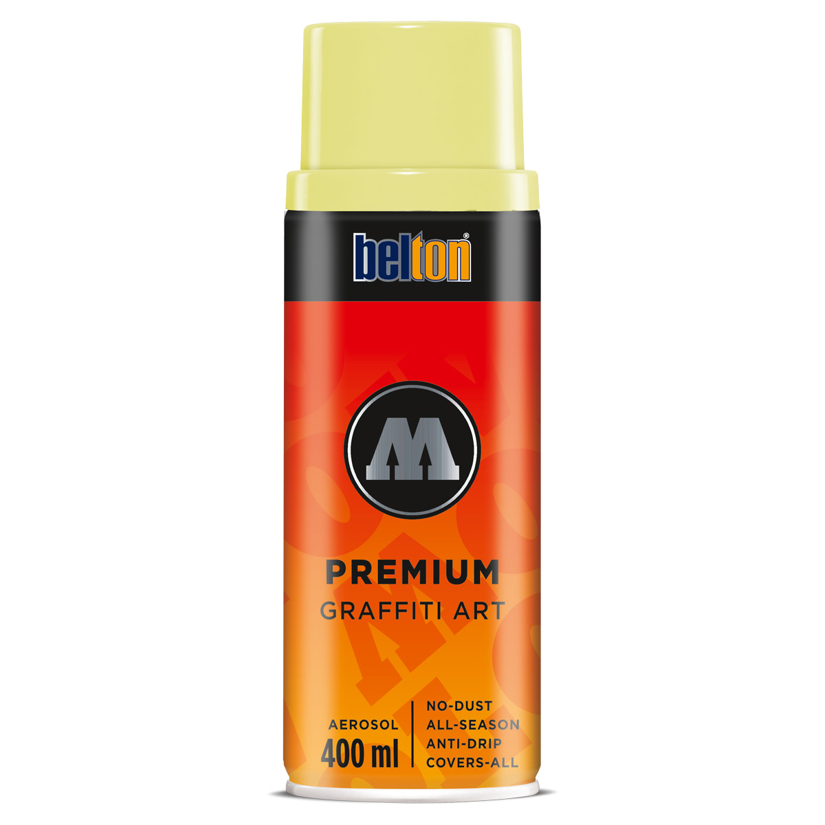 Molotow Sprühdose belton Premium Lackspray Nr. 177 lind pastell, 400 ml 