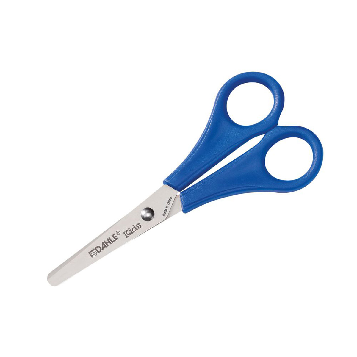 Dahle Kinderschere Kids rund 5 Zoll (13cm), blau, Rechtshänder 