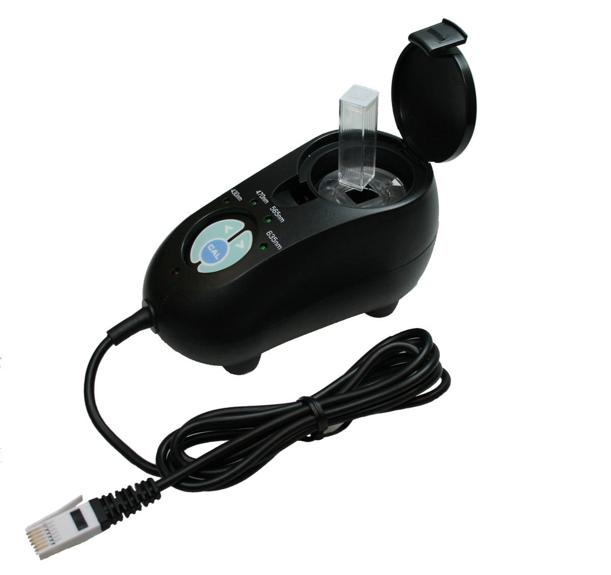 Vernier Colorimeter (COL-BTA) Farbabsorptionsbestimmung Messbereich: 5% bis 100% inkl. 15 Küvetten