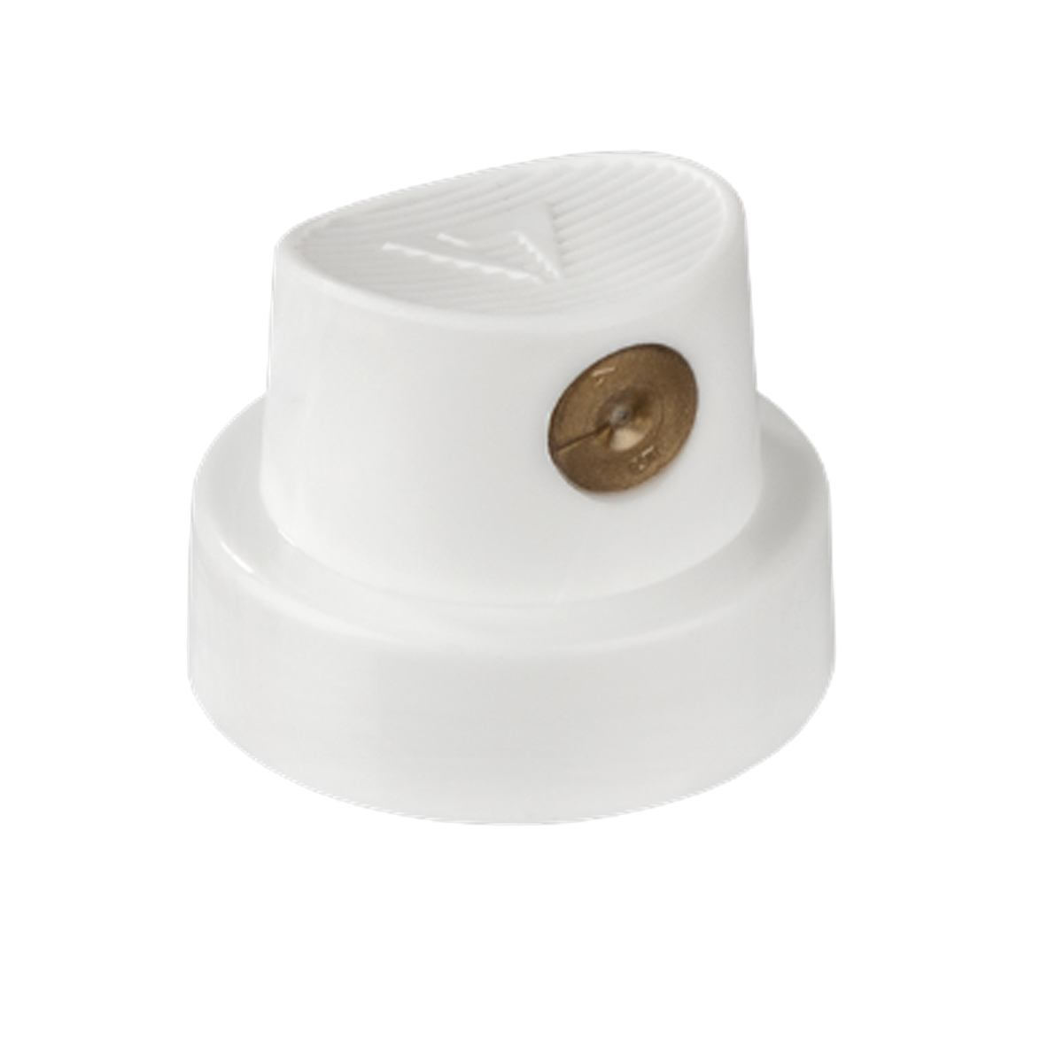 Molotow Super Skinny Cap weiss/gold, Strichbreite 1 - 2 cm, niedriger Druck, 100 Stück 