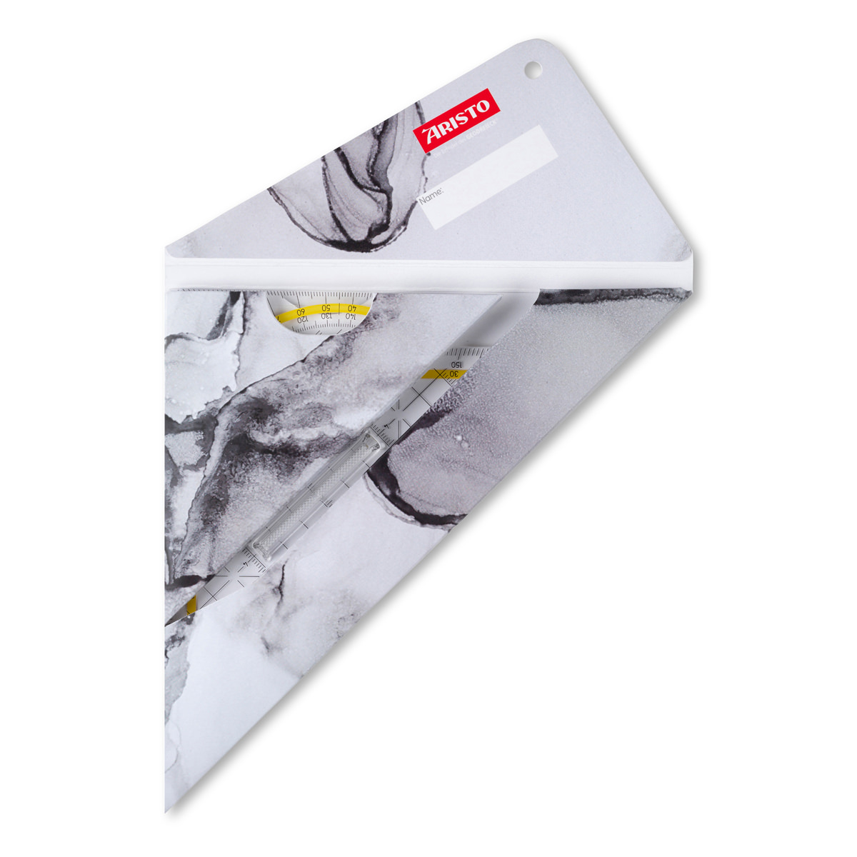 Aristo Geocover 3 in 1 Geo und TZ Dreieck white & grey 1 x AR1552 u AR1650/2 Aristo Geocover 3 in 1 Geo und TZ Dreieck white & grey 1 x AR1552 u AR1650/2