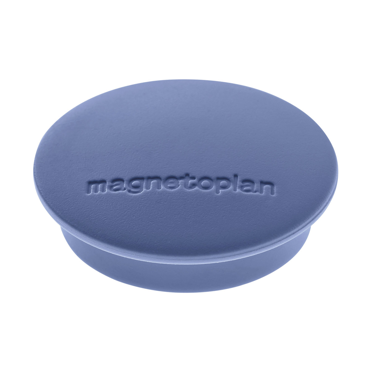 Magnetoplan 1662114 Magnete Discofix Junior ⌀ 34 mm, 10 Stück, dunkelblau