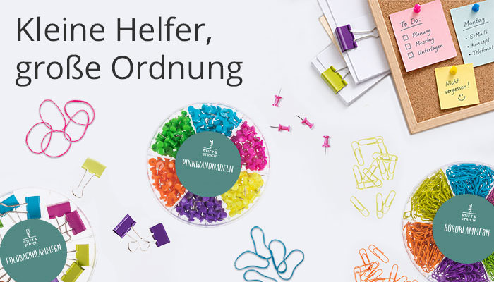 Büroartikel von Stift & Strich