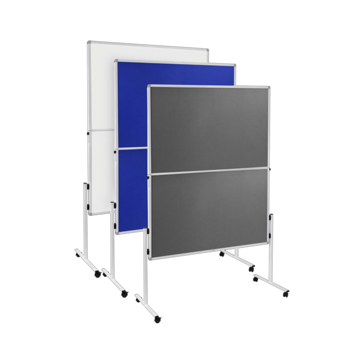 Legamaster 7-209300 Moderationswand ECONOMY klappbar 150 x 120 cm, grau Legamaster 7-209300 Moderationswand ECONOMY klappbar 150 x 120 cm, grau