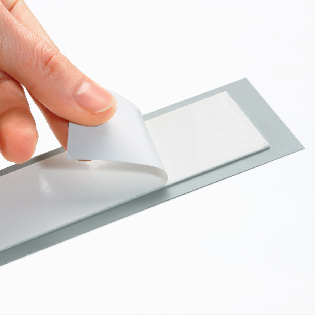 Dahle Metall-Wandleiste 100 cm weiß, 50 mm breit, selbstklebend 