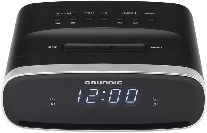 Grundig Sonoclock 3100 Radiowecker mit USB-Ladeanschluss, Streaming
