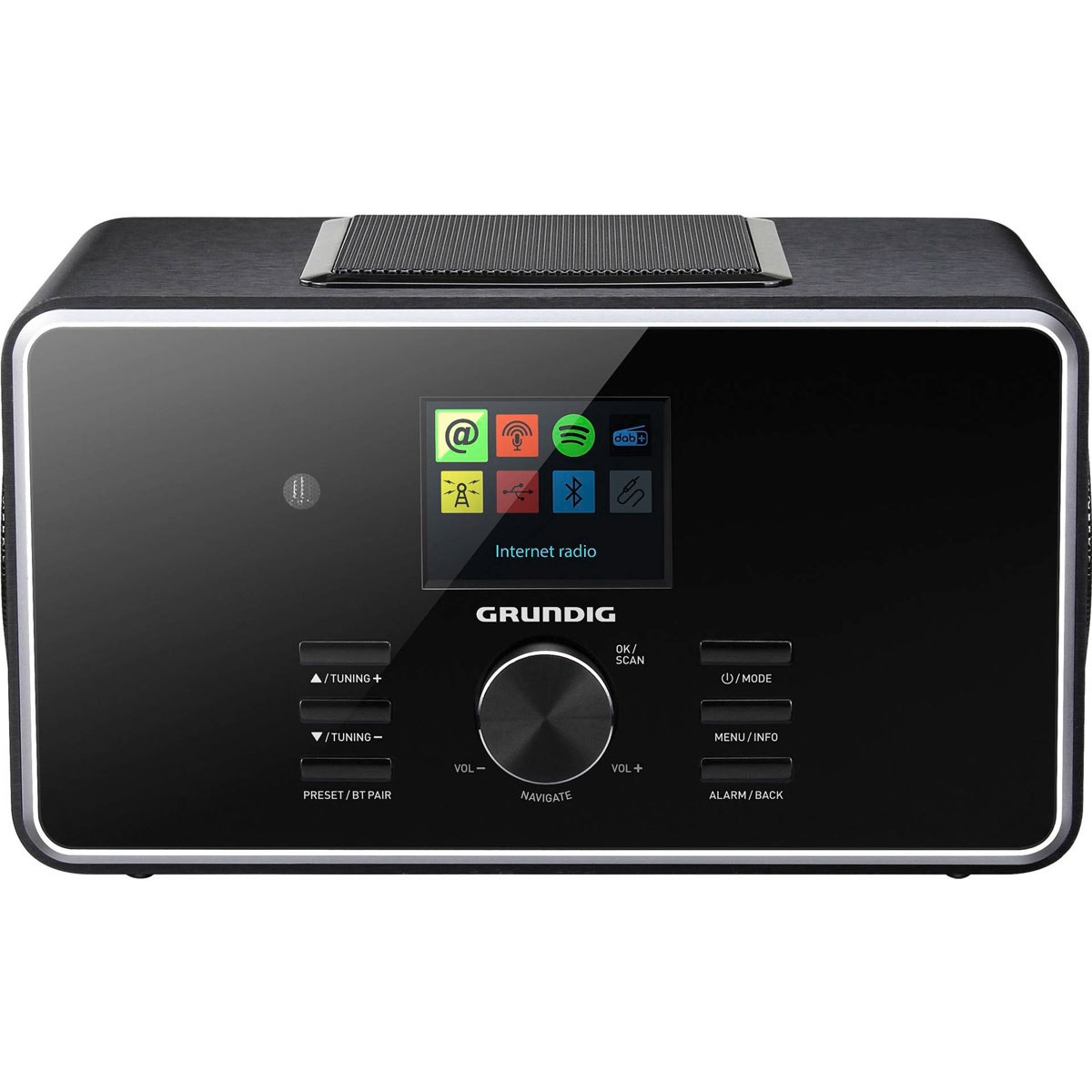 Grundig DTR 6000 X Black Premium Radio, 28 Watt