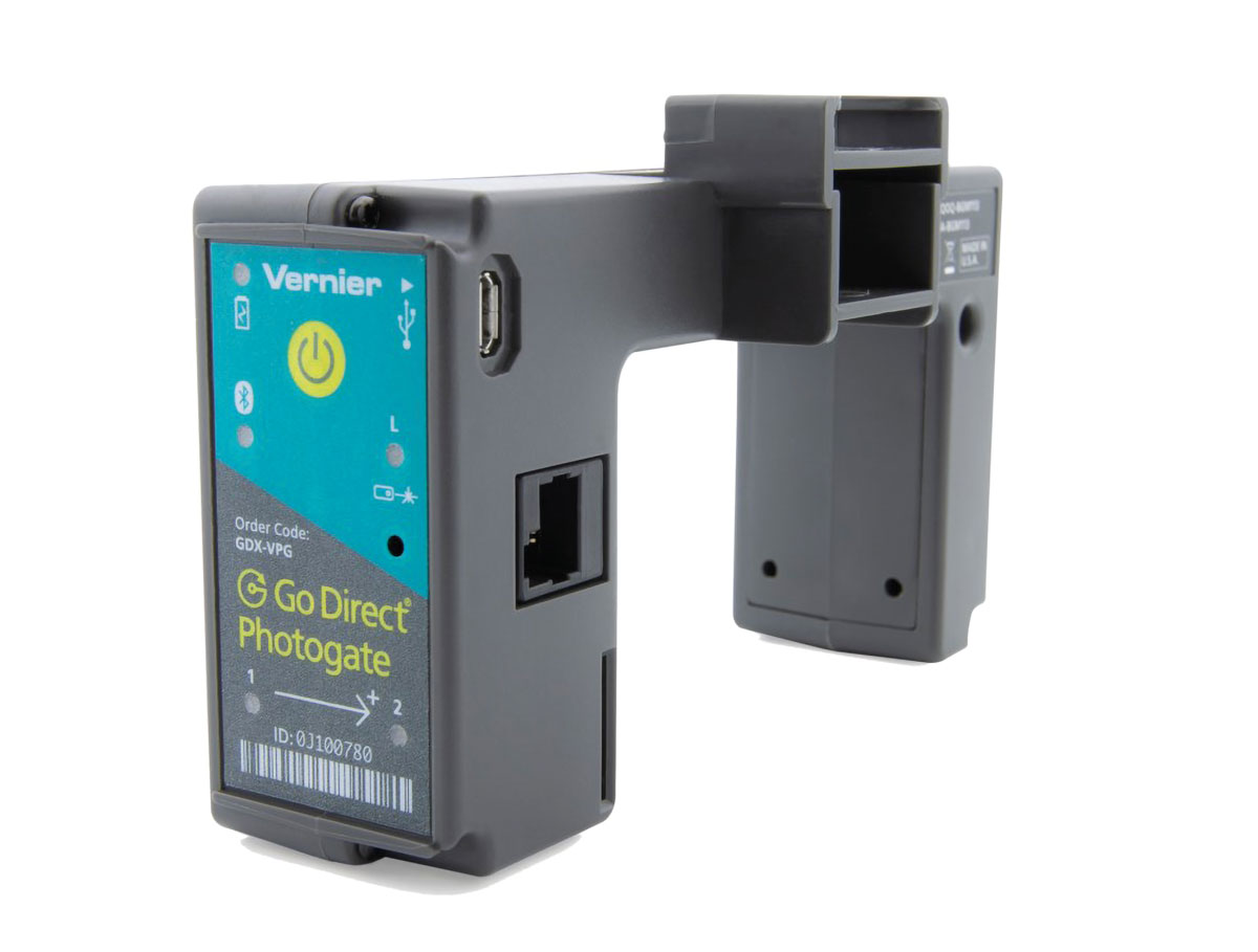 Vernier Go Direct® Lichtschranke Infrarot-Lichtquelle: Spitzenwert bei 880 nm