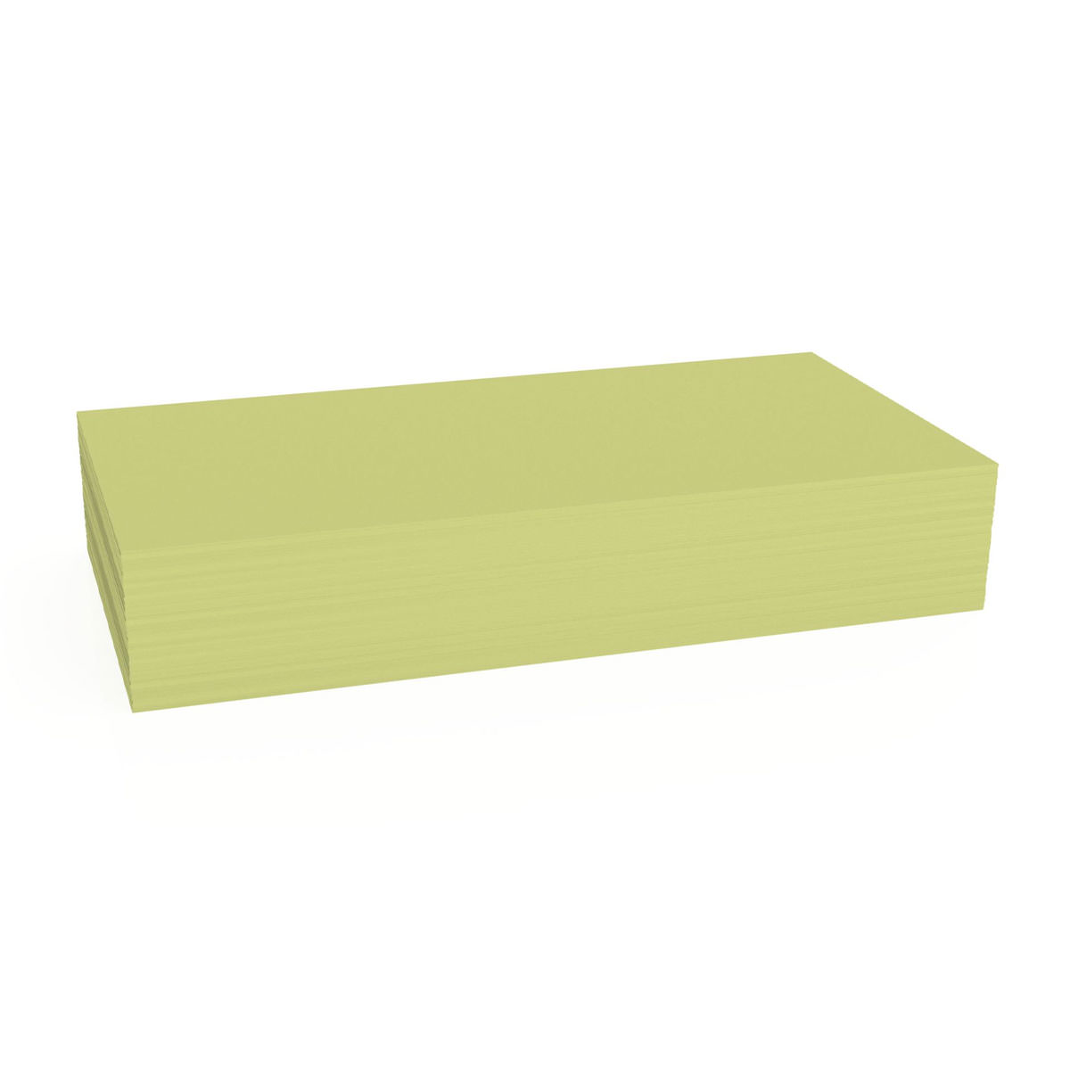 Magnetoplan 112501502 Kommunikationskarten rechteckig, 250 Stück gelb
