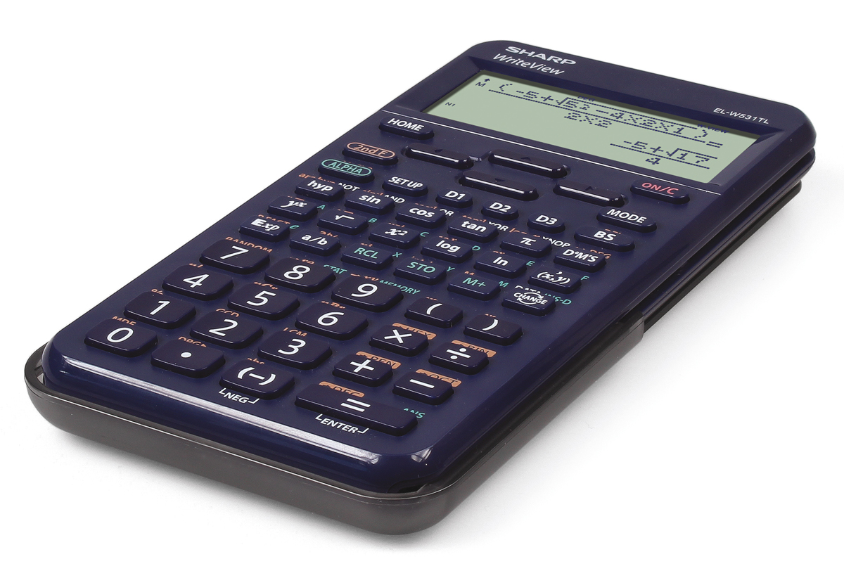 Sharp EL-W531 TL BL Schulrechner blau 