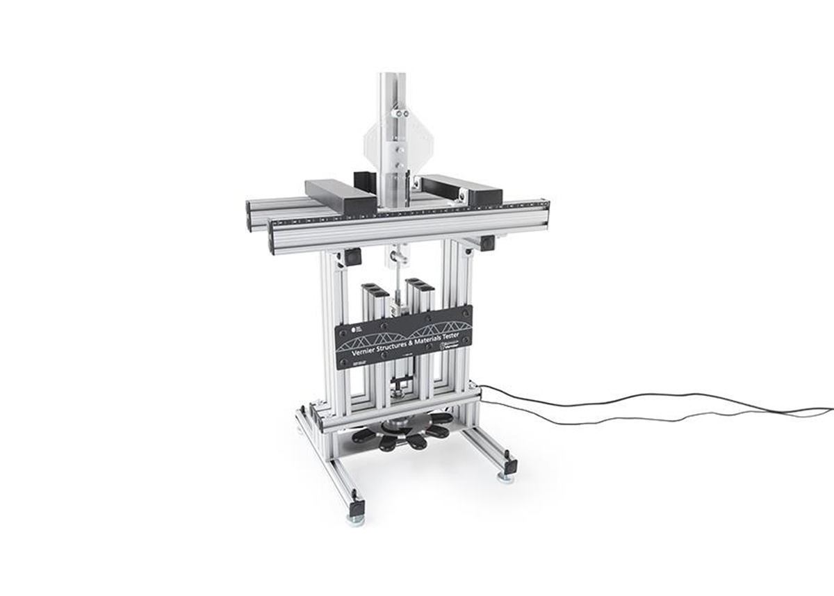 Vernier Gitterwerkprüfgeräte Zubehör (VSMT-TRUSS) um das Durchbiegung von Traversen zu messen für Structures & Materials Tester VSMT/ GDX-VSMT