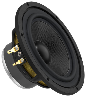 MONACOR SPH-145HQ High-Quality-Hi-Fi-Tiefmitteltöner, 50 W, 8 O
