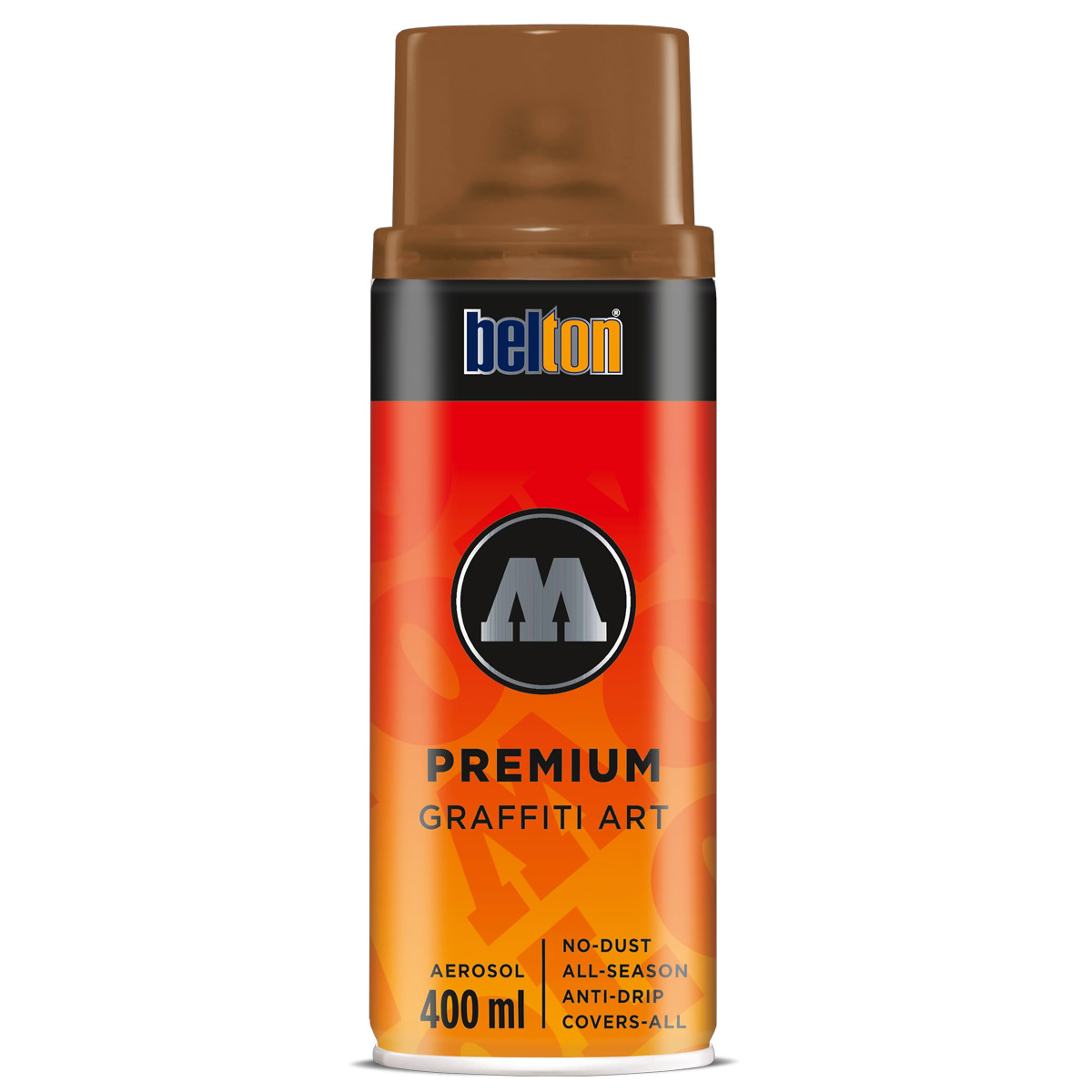 Molotow Sprühdose belton Premium Transparent 400 ml, Nr. 247, beigebraun 
