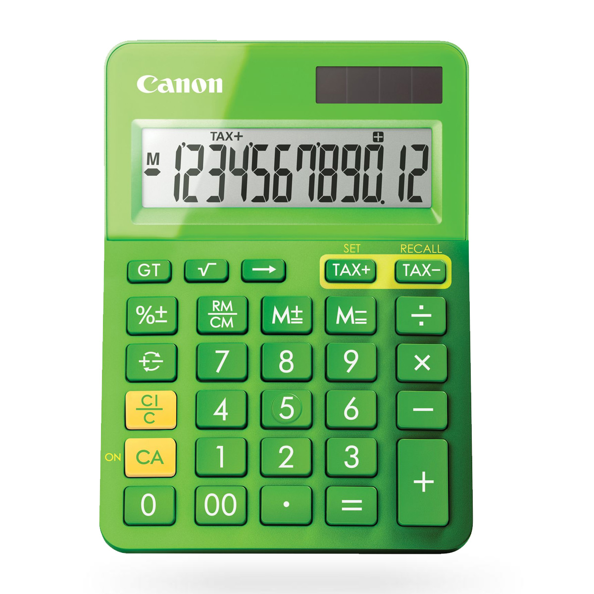 Canon LS-123K MGR anzeigender Tischrechner grün 