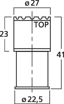 MONACOR MD-110 Dynamische Mikrofonkapsel