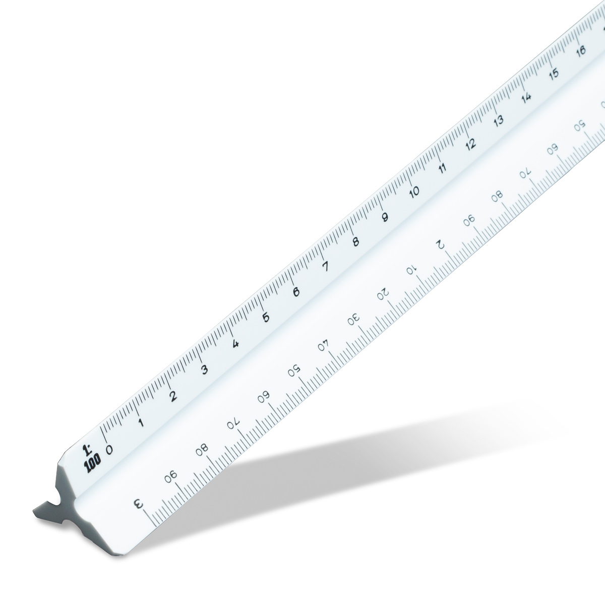 Aristo Dreikantmaßstab für Maschinenbau F, 30 cm 