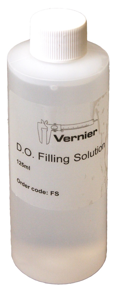 Vernier Füll-Lösung (FS) als Ersatzlösung inkl. Flasche z. Lagern des Sensor für gelösten Sauerstoff Inhalt: 125 ml