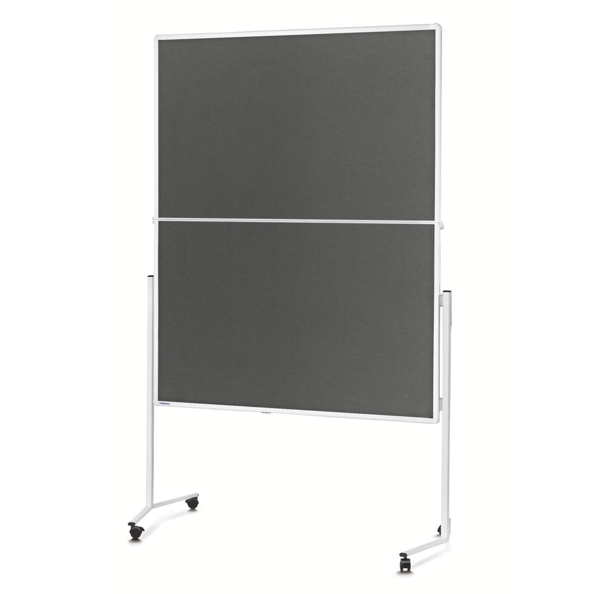 Magnetoplan 2111301 Moderationstafel mit weißem Rahmen, klappbar Filz grau Magnetoplan 2111301 Moderationstafel mit weißem Rahmen, klappbar Filz grau