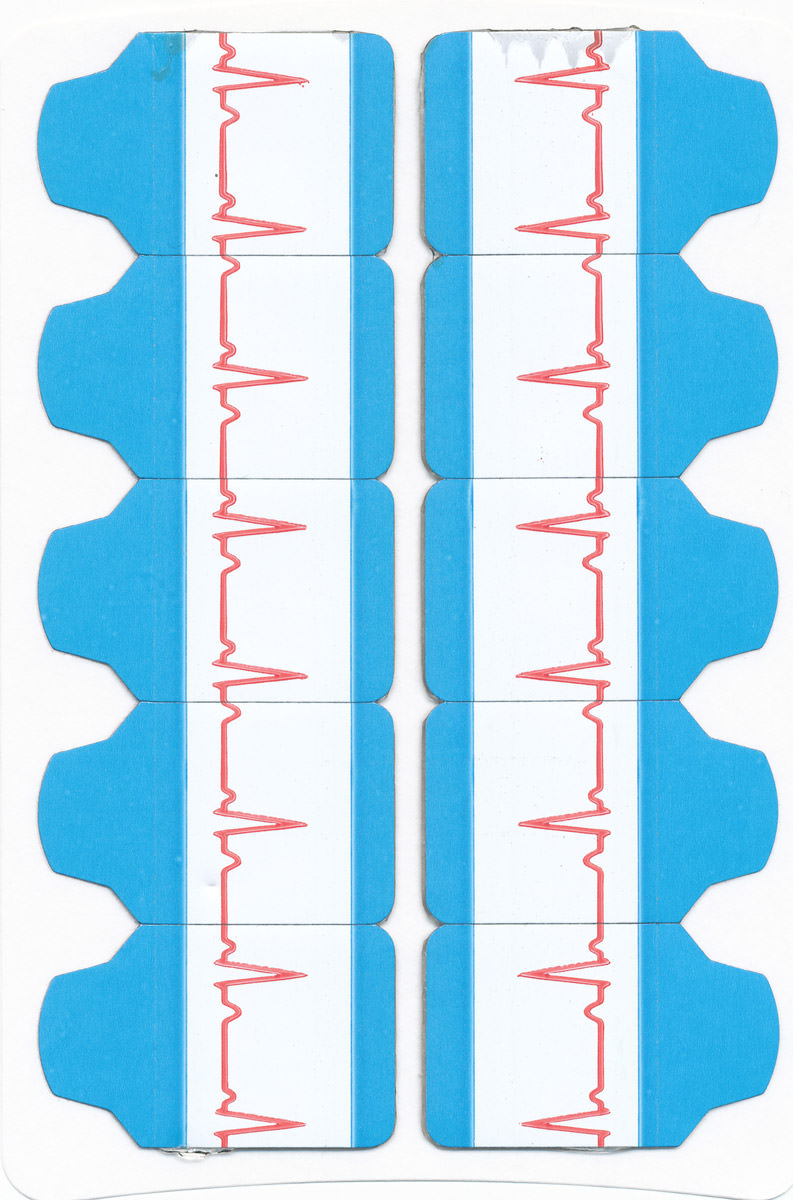 Fourier EKG-Sensor (Herzstrom) zeichnet ein Elektrokardiogramm auf / Messbereich: 0-5 Volt