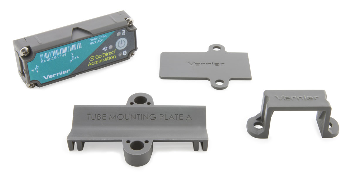 Vernier Go Direct® Beschleunigungssensor (GDX-ACC) Wireless & USB + Höhenmesser Messbereich: +/-157 & 2.000 m/s² (16 & 200g)