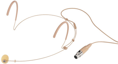 MONACOR HSE-132/SK Ultraleichtes Kopfbügelmikrofon