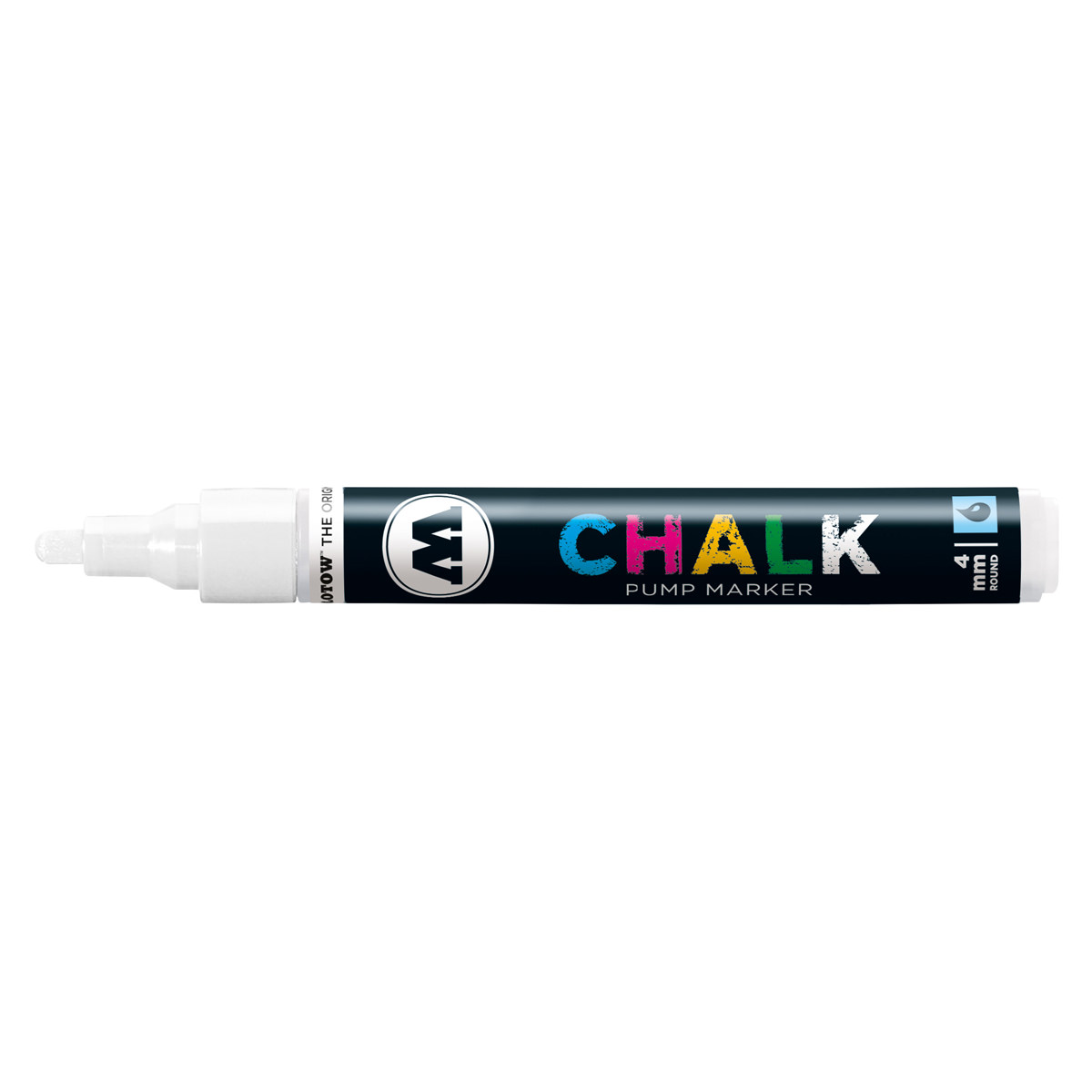 Molotow Kreidemarker CHALK 4 mm, Nr. 005, weiss 