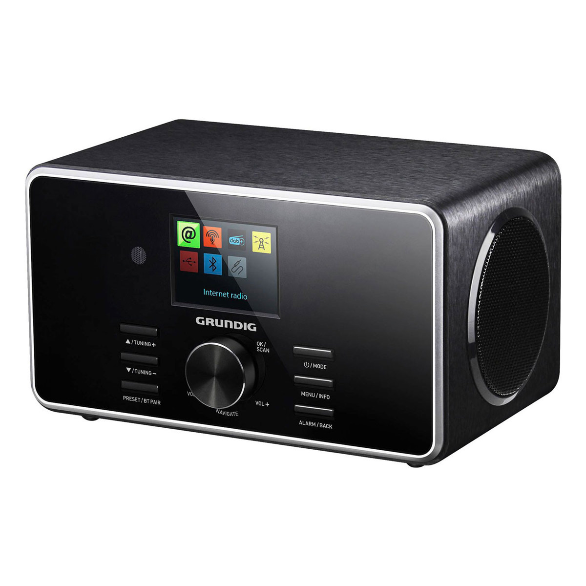 Grundig DTR 5000 X Black Premium Radio, 2 x 7 Watt