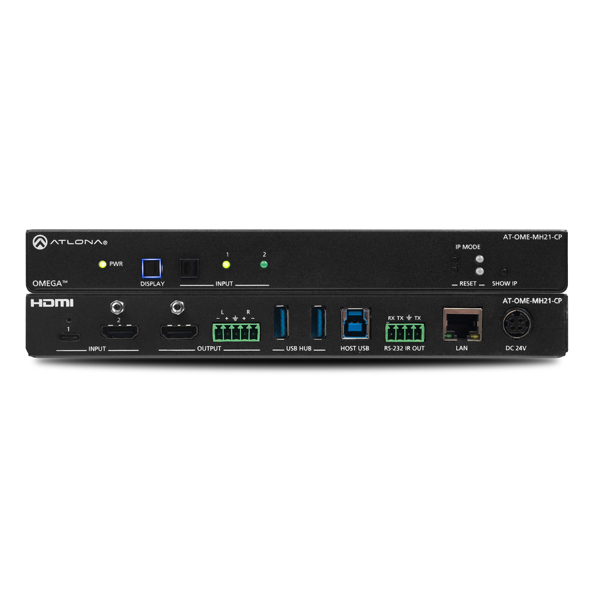 Atlona AT-OME-MH21 Switcher, USB-C X HDMI