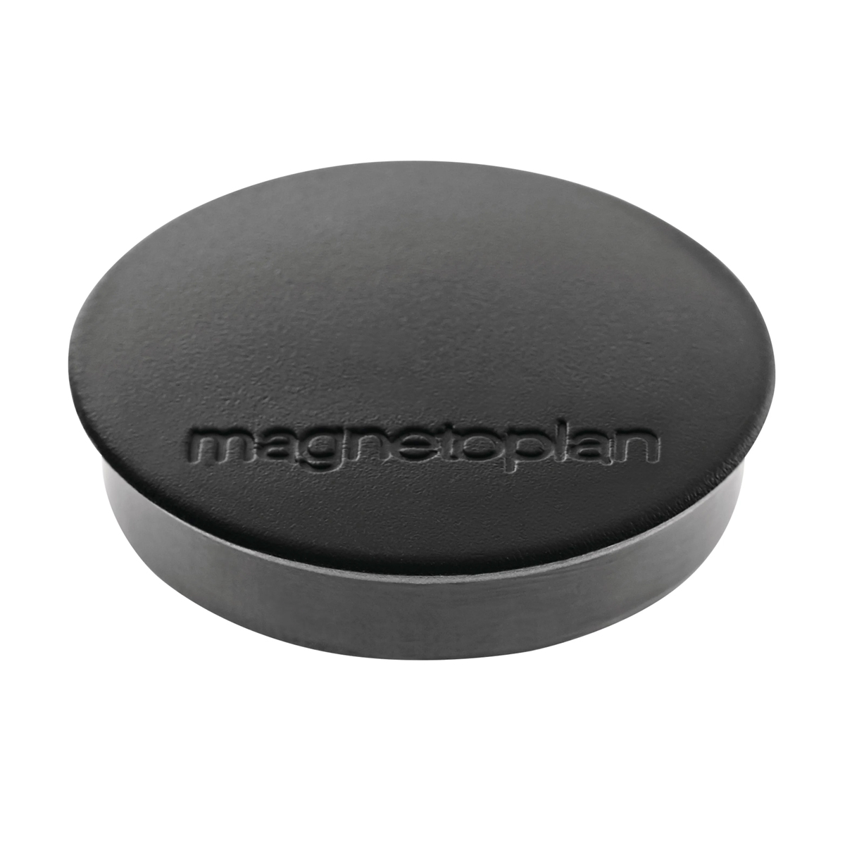 Magnetoplan 1664212 Magnete Discofix Standard 30 mm, 10 Stück, schwarz