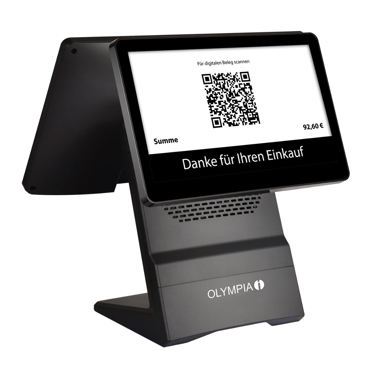 Olympia T400 Kasse für Handel und Gastro 15,6 Zoll Touchdisplay