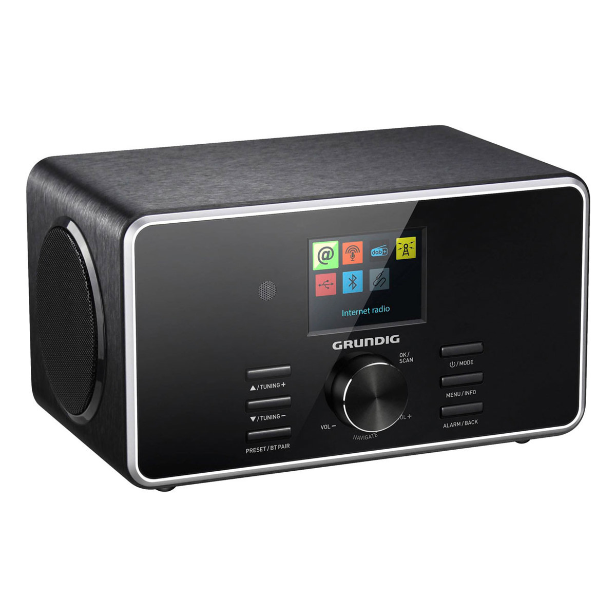 Grundig DTR 5000 X Black Premium Radio, 2 x 7 Watt