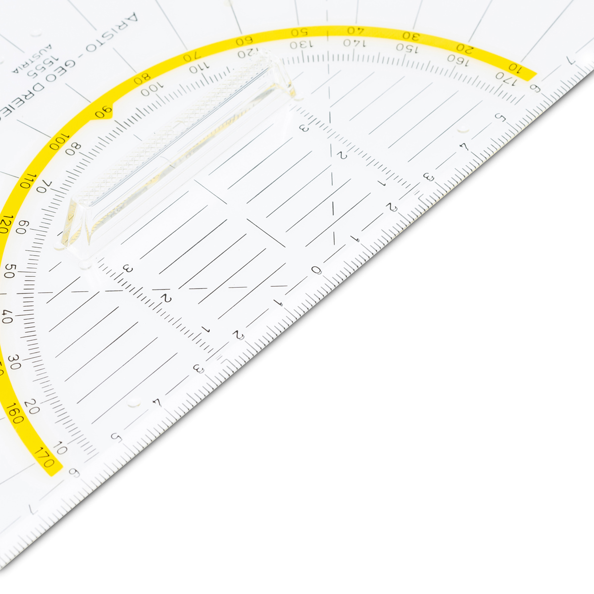 Aristo Geocover 22,5 cm mit Geodreieck AR1552/2 + Schutzhülle Motiv Basic 