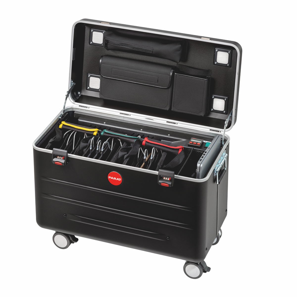 PARAPROJECT® CASE i15 BASKET Charge&Sync, inkl. USB-Lightning-Kabel, schwarz