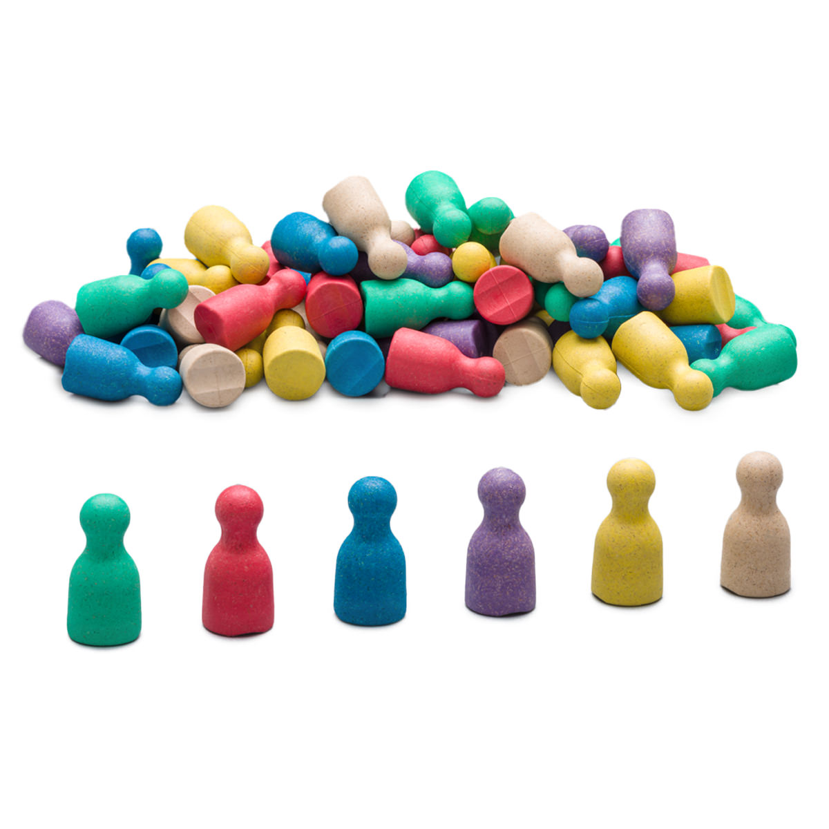 Wissner Spielfiguren RE-Wood 100 Stück 