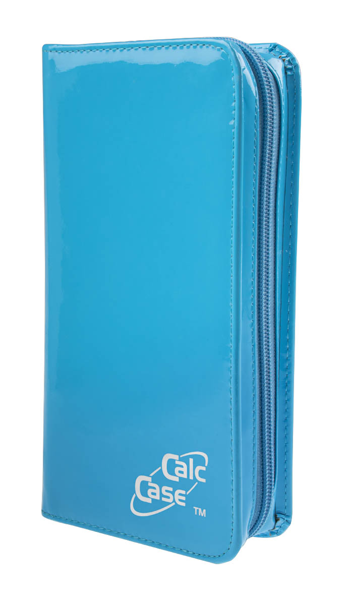 CalcCase Fashion Lack Tasche in blau für Grafiktaschenrechner 