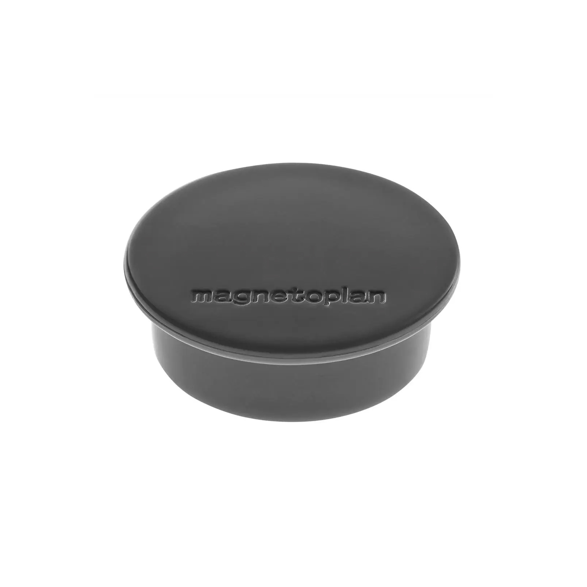 Magnetoplan 1662012 Magnete Discofix Color ⌀ 40 mm, 10 Stück, schwarz