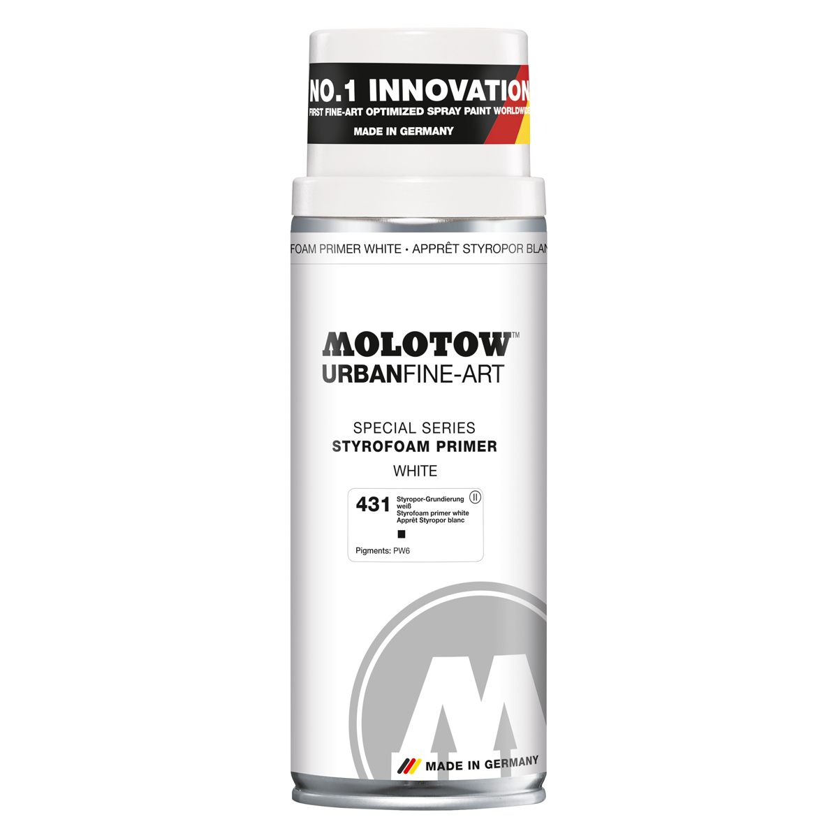 Molotow Sprühdose URBAN FINE-ART, Primer Styrofoam Proof, 400 ml Nr. 431 